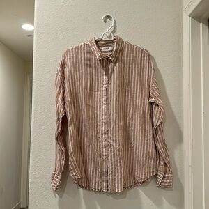 Uniqlo linen button down